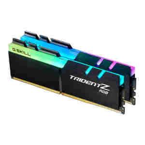 RAM DDR4 32GB Kit (2x 16GB) PC4-25600 3200MT/s CL16 1.35V, G.SKILL Trident Z RGB