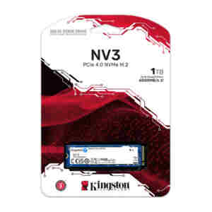 SSD 1TB M.2 80mm PCI-e 4.0 x4 NVMe, Kingston NV3 (SNV3S/1000G)