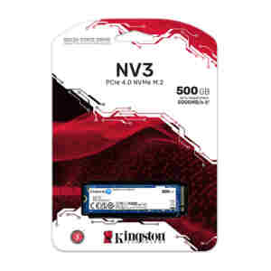 SSD 500GB M.2 80mm PCI-e 4.0 x4 NVMe, Kingston NV3 (SNV3S/500G)