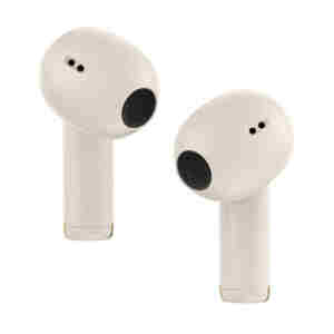 Slušalke Sennheiser Accentum Open, True Wireless, krem