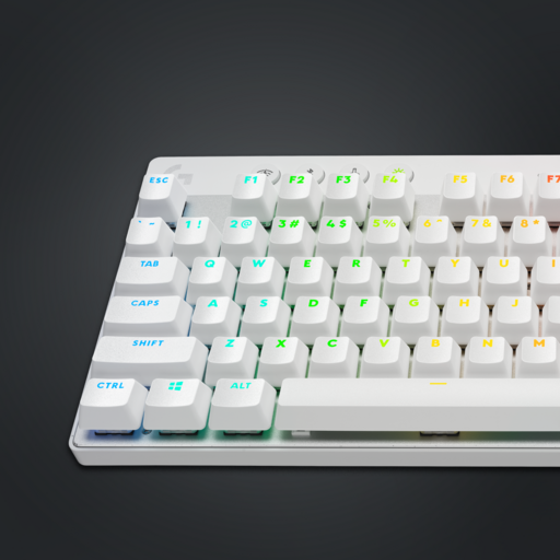 Tipkovnica Logitech G PRO X TKL Brown Tactile, Lightspeed, bela, USB, SLO g. - slika 3