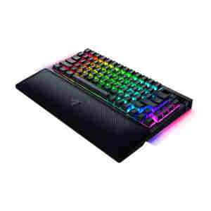 Tipkovnica Razer BlackWidow V4 Pro 75%, Oranžna stikala, US SLO g.