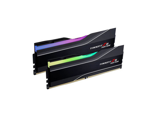 RAM DDR5 32GB Kit (2x16GB) PC5-48000 6000MT/s CL32 1.35V, G.SKILL Trident Z5 Neo RGB AMD EXPO, Intel XMP