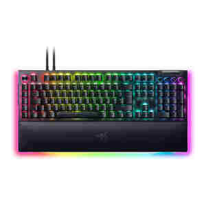 Tipkovnica Razer BlackWidow V4 Pro, rumena stikala, UK SLO g.