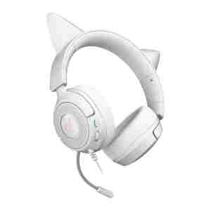 Slušalke Razer Kraken Kitty V3 X, bele, 3.5 mm