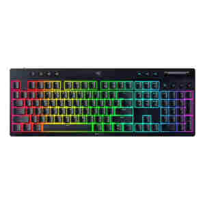 Tipkovnica Razer BlackWidow V4 Low-profile HyperSpeed, Rumena stikala, US SLO g.
