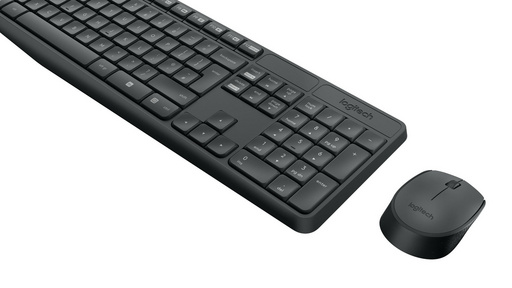 Tipkovnica in miška Logitech Wireless Combo MK235, US - slika 2
