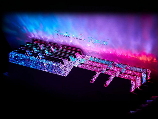 RAM DDR4 32GB Kit (2x 16GB) 3600MT/s CL16 1.35V, G.SKILL Trident Z Royal RGB - slika 5