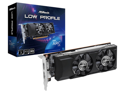 Grafična kartica Intel ARC A310 LP ITX, 4GB GDDR6, PCIe 4.0 x8, 1xDP, 1xHDMI, Low Profile, ASRock