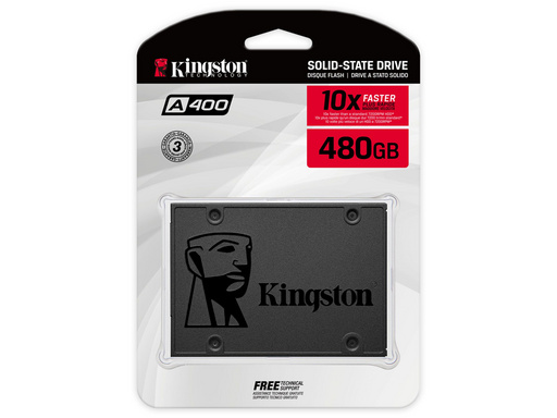 SSD 480GB 2.5'' SATA3, 7mm, Kingston A400 (SA400S37/480G) - slika 2