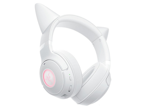 Slušalke Razer Kraken Kitty BT V2, Bele - slika 3