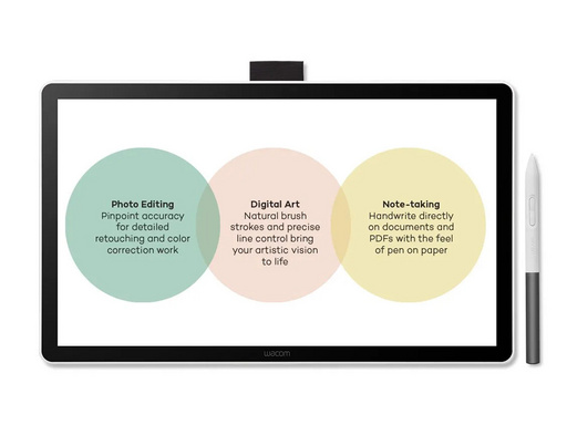 Grafični zaslon Wacom One 14, Full HD, USB-C - slika 4