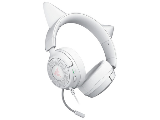 Slušalke Razer Kraken Kitty V3 X, bele, 3.5 mm - slika 2