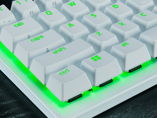 Tipkovnica Razer Huntsman V3 Pro Mini, Bela, RGB, PBT, Analogna stikala Gen2, SLO g. - slika 5