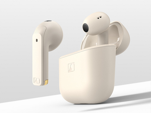 Slušalke Sennheiser Accentum Open, True Wireless, krem - slika 5