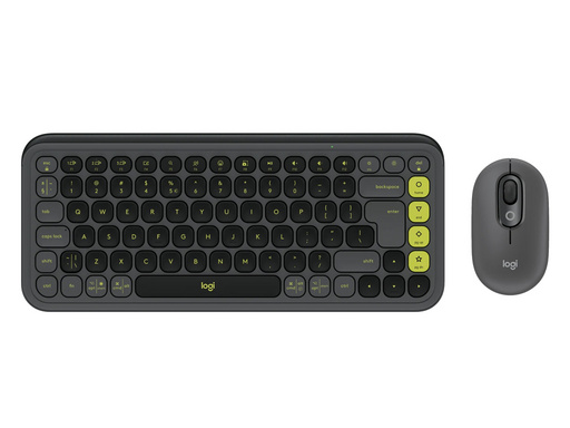 Tipkovnica in miška Logitech POP Icon Combo, Bluetooth, grafitna, SLO g.