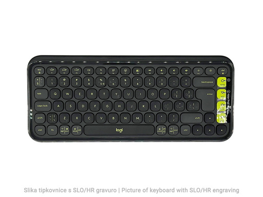 Tipkovnica in miška Logitech POP Icon Combo, Bluetooth, grafitna, SLO g. - slika 2