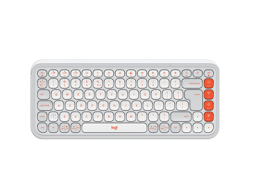 Tipkovnica Logitech Pop Icon Keys, Bluetooth, bela, SLO g.