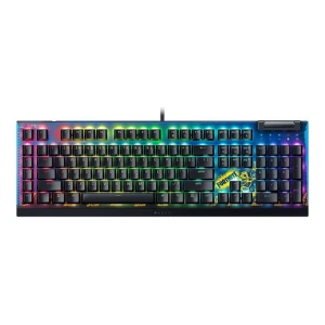 Tipkovnica Razer BlackWidow V4 X, rumena stikala, Fortnite Edition, US