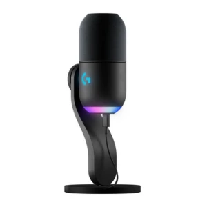 Mikrofon Logitech Yeti GX, LIGHTSYNC RGB, Gaming, USB, črn