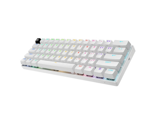 Tipkovnica Logitech PRO X 60 LIGHTSPEED Wireless, Tactile, bela, SLO g. - slika 3