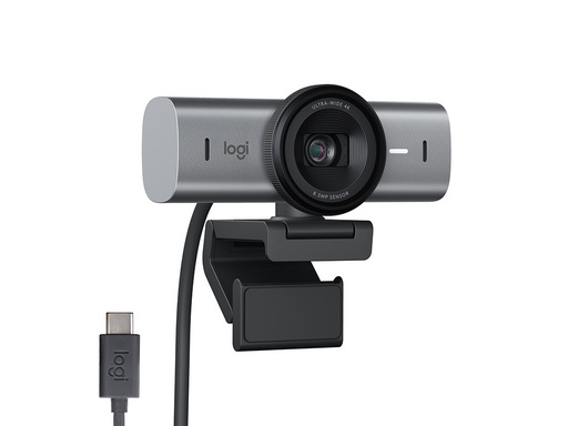 Kamera Logitech MX BRIO, 4K Ultra HD, grafitna, USB-C - slika 2