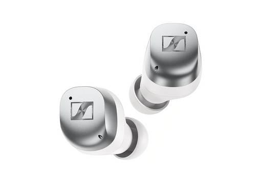 Slušalke Sennheiser MOMENTUM True Wireless 4, In-Ear, ANC, bele/srebrne