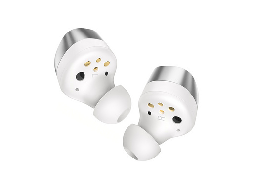 Slušalke Sennheiser MOMENTUM True Wireless 4, In-Ear, ANC, bele/srebrne - slika 3