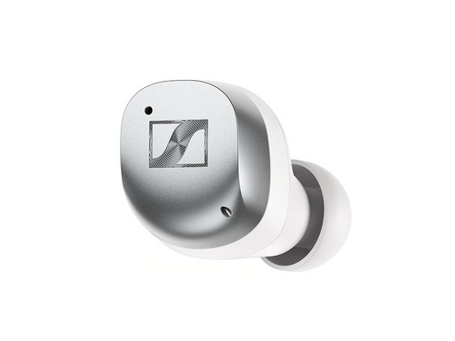 Slušalke Sennheiser MOMENTUM True Wireless 4, In-Ear, ANC, bele/srebrne - slika 5