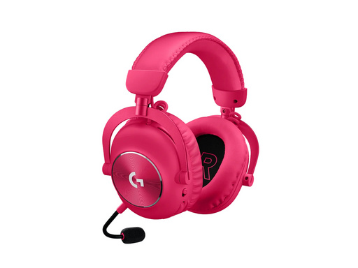 Slušalke Logitech G PRO X 2 LIGHTSPEED Wireless Gaming, roza - slika 4