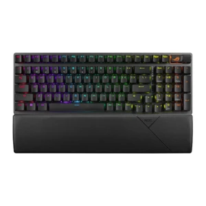 Tipkovnica ASUS ROG Strix Scope II 96 Wireless, ROG NX Snow, PBT, RGB, USB, US