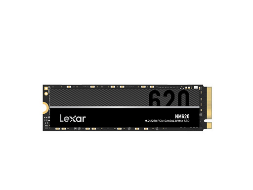 SSD 512GB M.2 80mm PCI-e 3.0 x4 NVMe, 3D TLC, Lexar NM620 (LNM620X512G-RNNNG)