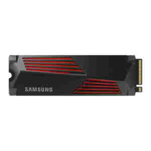 SSD 2TB M.2 80mm PCI-e 4.0 x4 NVMe, V-NAND, Samsung 990 PRO HeatSink (MZ-V9P2T0CW)