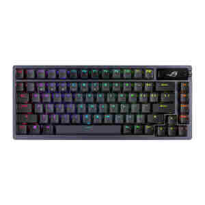 Tipkovnica ASUS ROG Azoth Wireless, ROG NX Red, PBT, OLED, RGB, USB, US
