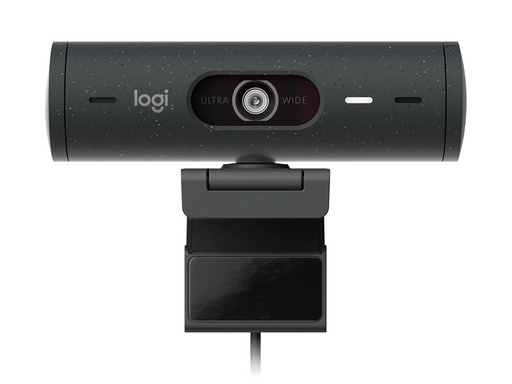 Kamera Logitech Brio 500, grafitna, USB