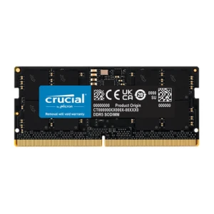 RAM SODIMM DDR5 32GB PC5-38400 4800MT/s CL40 1.1V Crucial