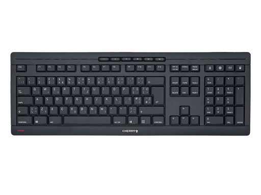 Tipkovnica Cherry STREAM Wireless, črna, SLO g.