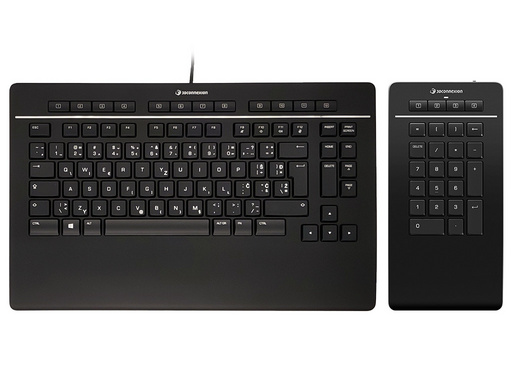 Tipkovnica 3Dconnexion Keyboard Pro with Numpad, USB, SLO g.