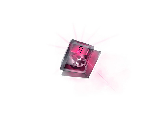 Komplet tipk Razer Phantom Keycap Upgrade Set White - slika 4