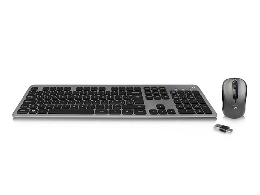 Tipkovnica in miška Ewent Wireless Scissor Keyboard and Mouse, USB, SLO - slika 2