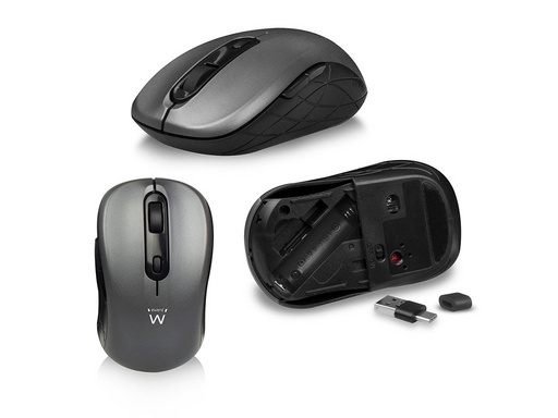 Tipkovnica in miška Ewent Wireless Scissor Keyboard and Mouse, USB, SLO - slika 5