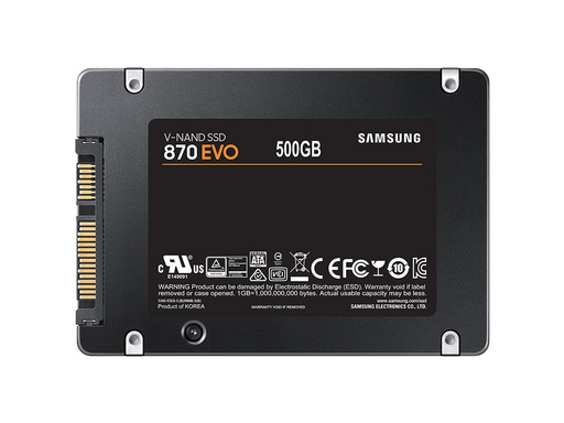 SSD 500GB 2.5" SATA3 V-NAND TLC 7mm, Samsung 870 EVO (MZ-77E500B/EU) - slika 5