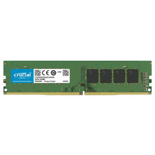 RAM DDR4 16GB PC4-25600 3200MT/s CL22 DR x8 1.2V Crucial