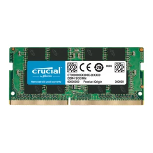 RAM SODIMM DDR4 8GB PC4-25600 3200MT/s CL22 SR x8 1.2V Crucial