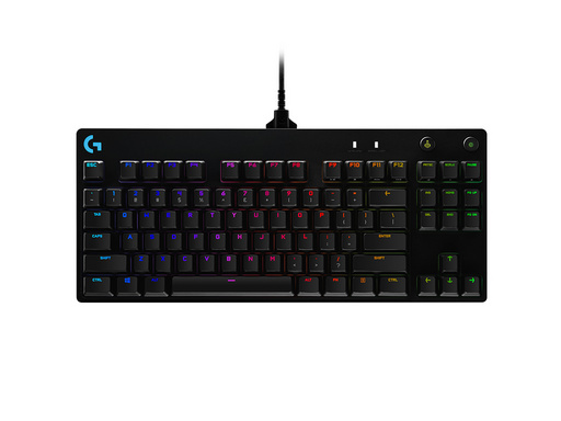 Tipkovnica Logitech G PRO, GX Blue Clicky, USB, SLO g.