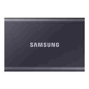Zunanji SSD 2TB Type-C USB 3.2 Gen2 V-NAND UASP, Samsung T7, siv (MU-PC2T0T/WW)