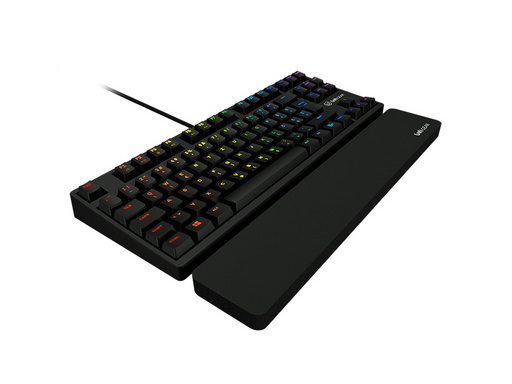 Tipkovnica UVI PRIDE Mini, Optical Blue Switch, RGB, USB, SLO - slika 3