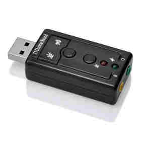 Zvočna kartica, USB, Virtual 7.1 3D, Ewent EW3762