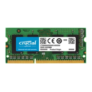RAM SODIMM DDR3L 4GB PC3-12800 1600MHz CL11 1.35V Crucial