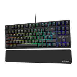 Tipkovnica UVI PRIDE Mini, Optical Blue Switch, RGB, USB, SLO